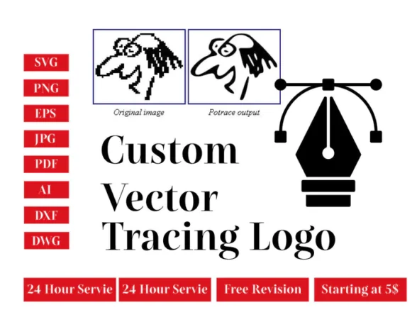 Custom Vector Tracing Service