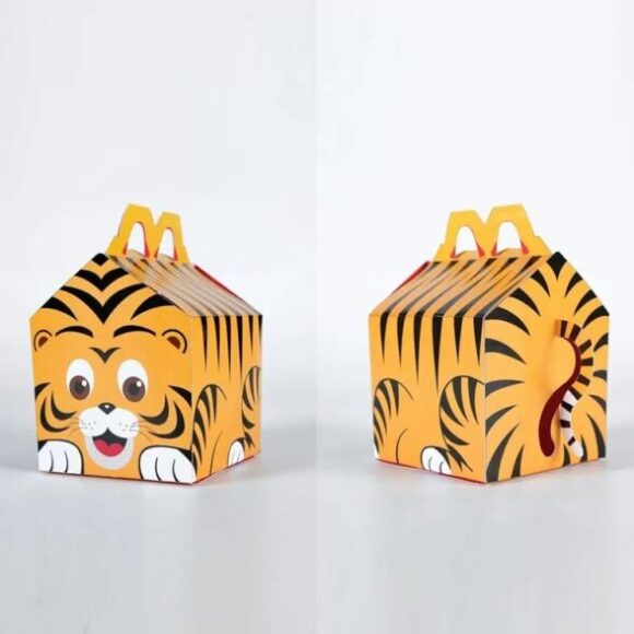 Custom happy meal boxes