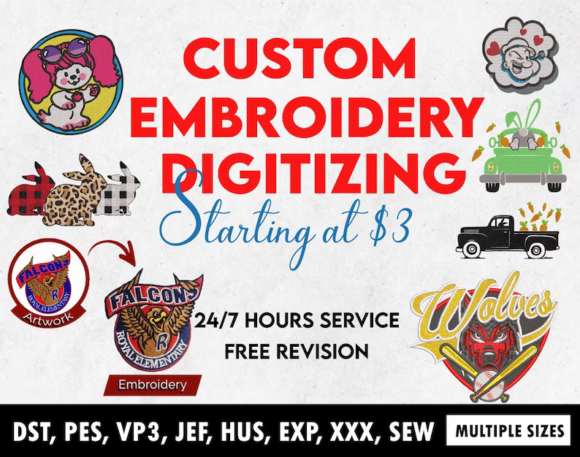 Custom Embroidery Designs