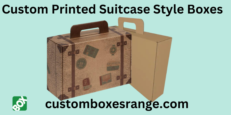 Custom Printed Suitcase Boxes
